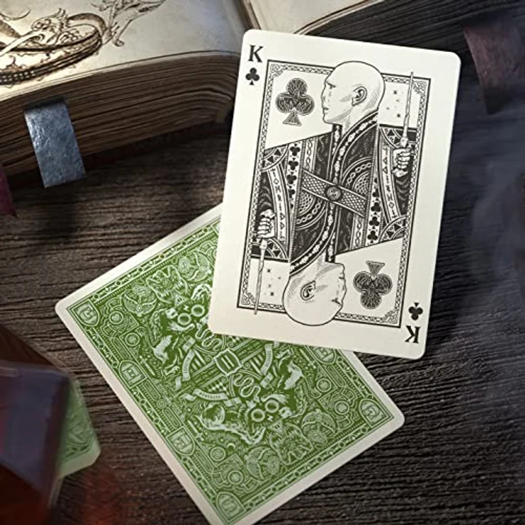Theory11 Harry Potter Deck - GRÜN (Slytherin) – Bild 6