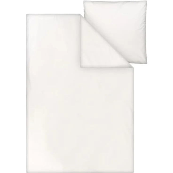 MELAWEAR Perkal Bettwäsche Set, Mehrteilig, MAJULI (Naturweiss, Fairtrade, GOTS-zertifiziert) – Bild 1