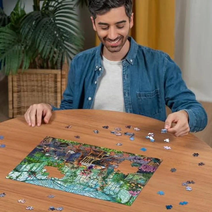 Ravensburger Greenhouse Mornings 500 Teile Puzzle für Erwachsene, handwerkliches Werkzeug mit perfekter Passform, Made in Germany – Bild 4