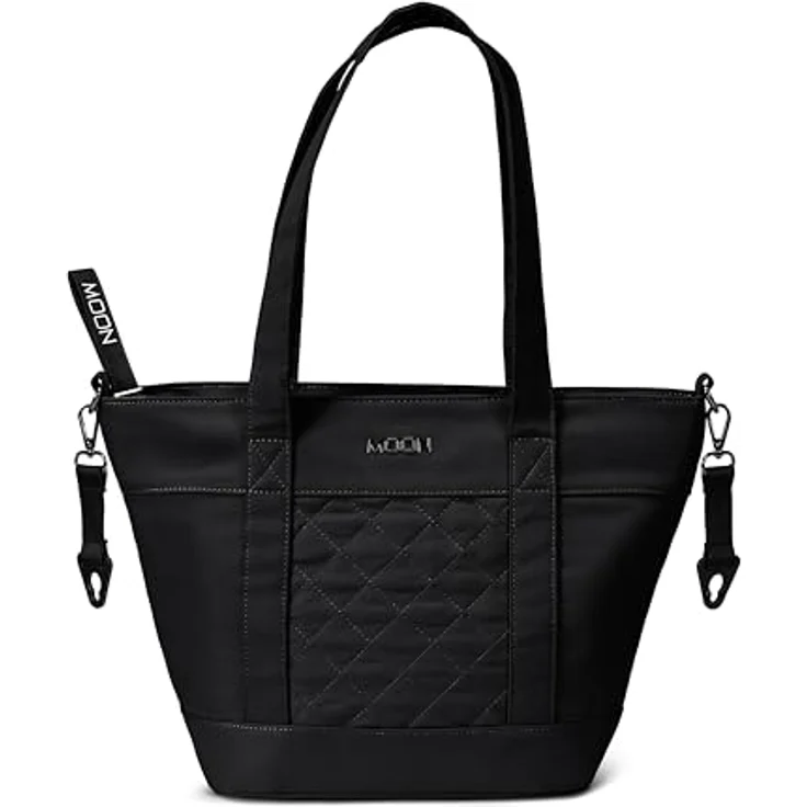 MOON V-Shape Wickeltasche onyx, 15 L Stauraum, inklusive Wickelunterlage und Flaschentasche – Bild 1