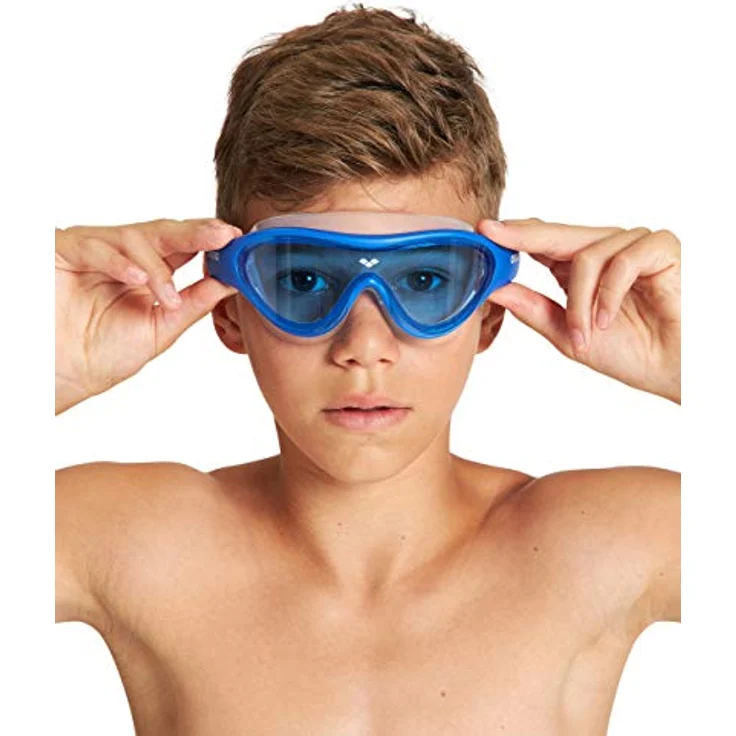 arena The One Mask Junior Anti-Fog Schwimmbrille für Kinder, Schwimmmaske mit Großen Verspiegelten Gläsern, UV-Schutz, Selbstjustierender Nasensteg, Orbit-Proof Dichtungen – Bild 5
