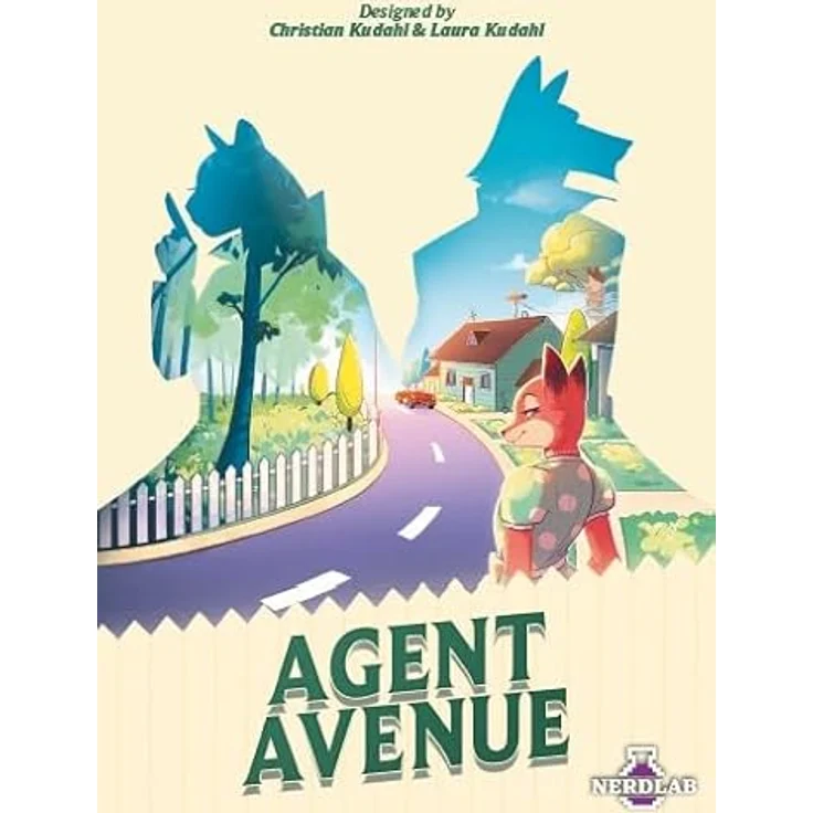 OEM Agent Avenue – Strategie- und Bluff-Kartenspiel für 2 Spieler, Englisch – Bild 2