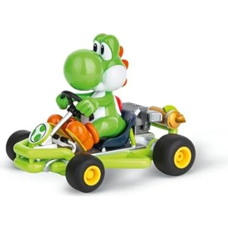 Carrera RC I 2,4GHz Mario Kart Pipe Kart I Yoshi RC-Fahrzeug I Offiziell lizenziert I Authentisches Design I Für Nintendo-Fans I Ferngesteuertes Auto – Bild 5