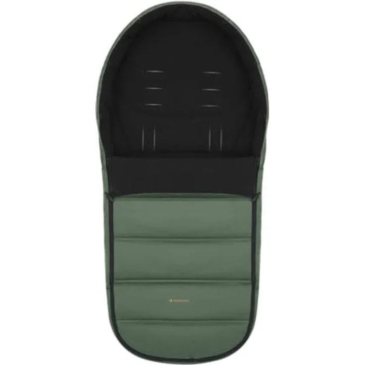 Kikka Boo Fußsack Urban für Kinderwagen, wasserabweisend mit Steppdesign, Gurtöffnungen, grün – Bild 3