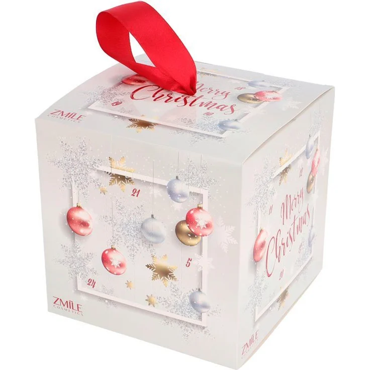 ZMILE COSMETICS Adventskalender Cube 'Merry Christmas', 24-tlg, vegane Kosmetik – Bild 1
