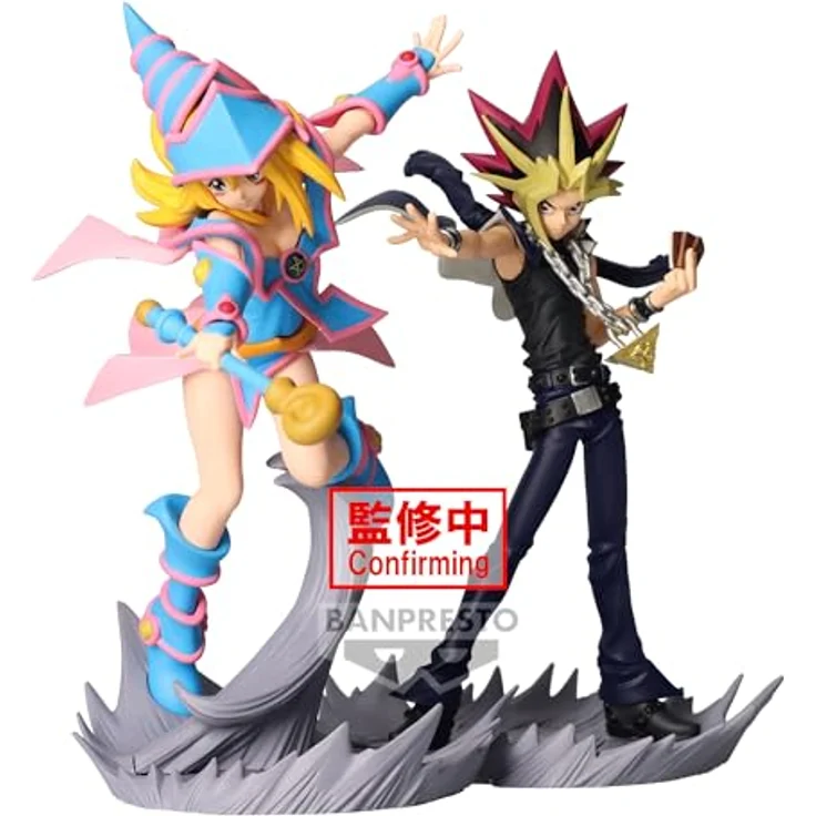 Banpresto Yu-Gi-Oh! Dunkles Magier-Mädchen Senkozekkei, limitierte PVC-Statikfigur, hochwertig gefertigt – Bild 2