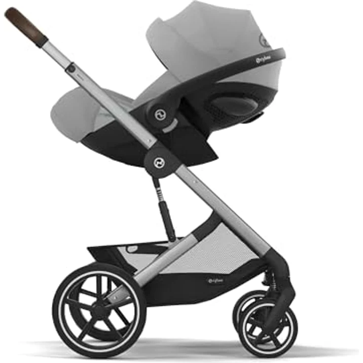 Cybex Cloud G3 i-Size Plus Babyschale, sicherer Transport für 0-13 kg, Stone Grey – Bild 4