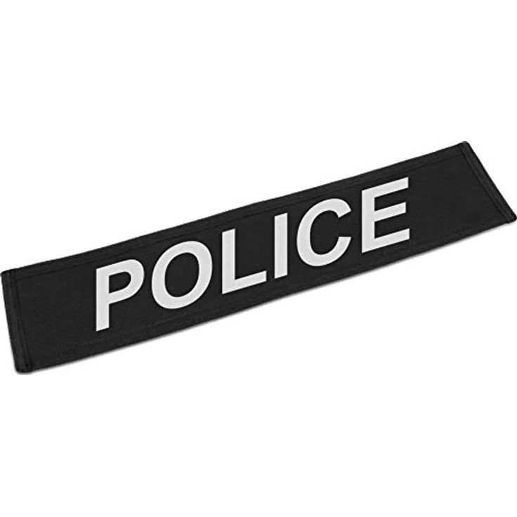normani SWAT/POLICE/SECURITY Kostüm, unisex (XS-6XL), mit Weste, Holster, bestickter Cap, Handschellen und Halter, Farbe POLICE, Größe 3XL/4XL – Bild 3