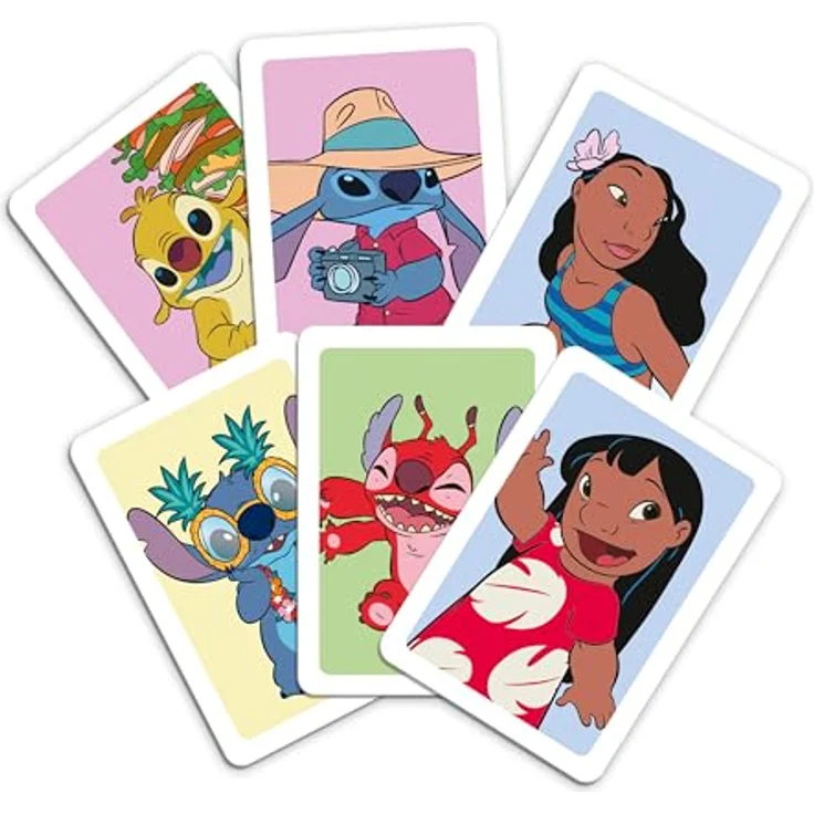 Winning Moves Top Trumps Match Stitch Edition, Brettspiel für 2+ Spieler ab 4 Jahren mit Lilo & Stitch Charakteren, multilingual im praktischen Koffer – Bild 5