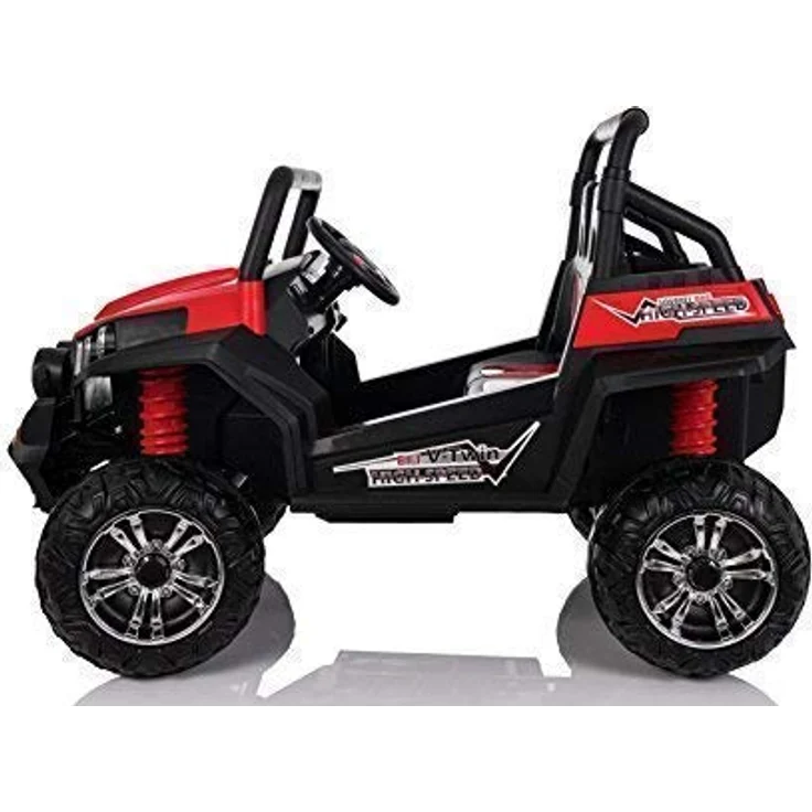 RIRICAR Kinderauto Elektro, NEU RSX Buggy, Rot, 2 Sitzer, Allradantrieb, 2x12 V Batterie – Bild 4