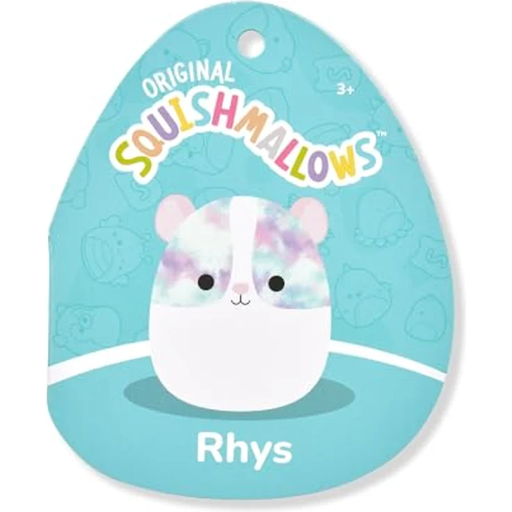 Squishmallows SQCR07265 - Rhys das Meerschweinchen 30 cm, offizielles Jazwares Plüsch, superweiches Kuscheltier – Bild 5