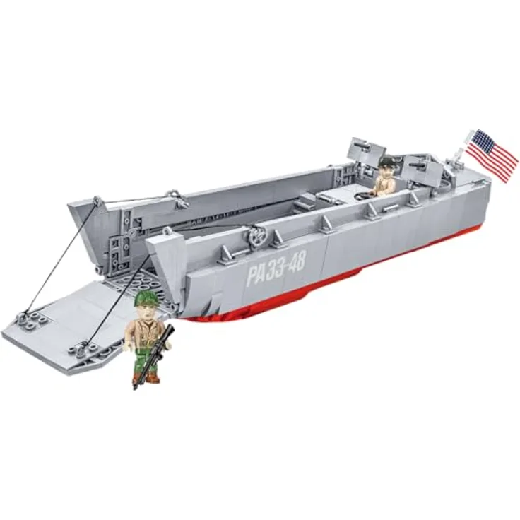 COBI 4849 LCVP Higgins Boat Amerikanisch Bausteine, Multicolor