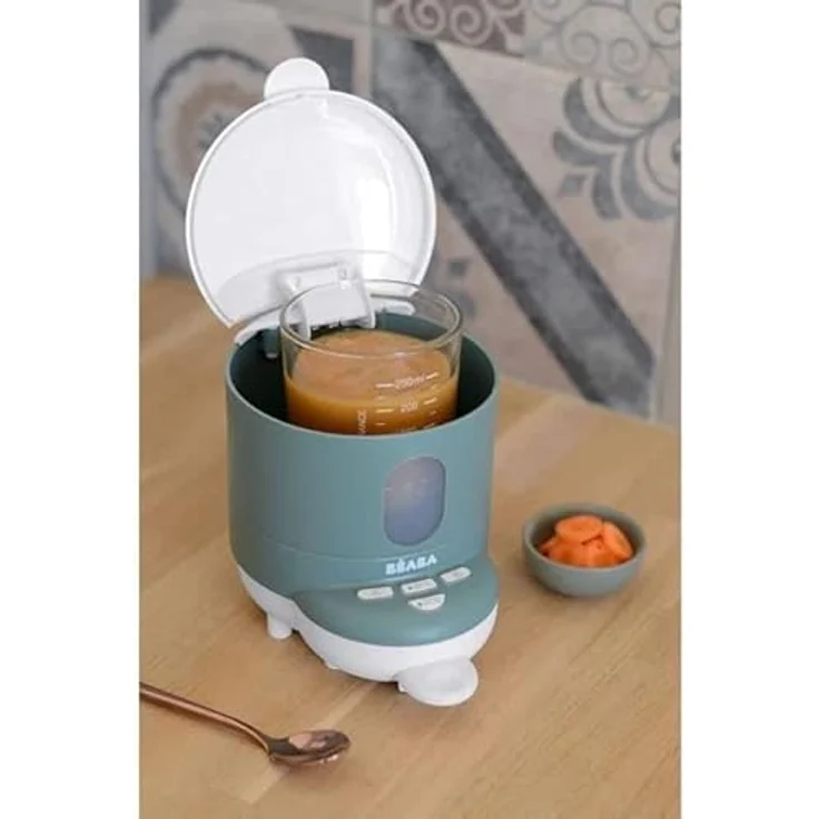Béaba Bib Expresso, Flaschenwärmer/-zubereiter in Eukalyptus mit schneller Heizfunktion – Bild 5