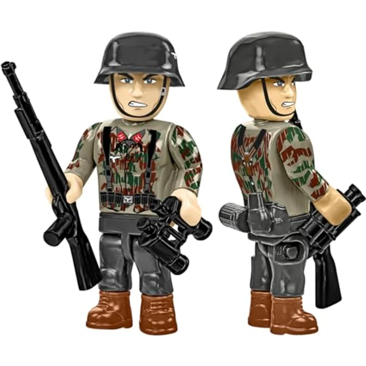 Cobi Executive Edition Flakpanzer IV Wirbelwind, 1:28 Modell mit 1.195 Bausteinen und drehbarer 2-cm-Flugabwehrkanone – Bild 10