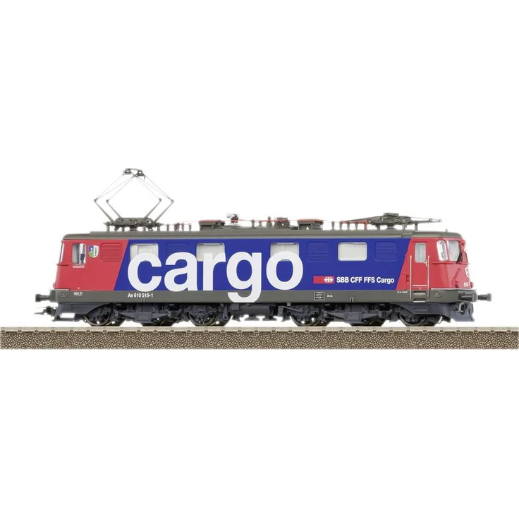 TRIX H0 25667 E-Lok Ae 610 der SBB Cargo, ultramarinblau/feuerrot, mit Digital-Decoder und Geräuschfunktionen