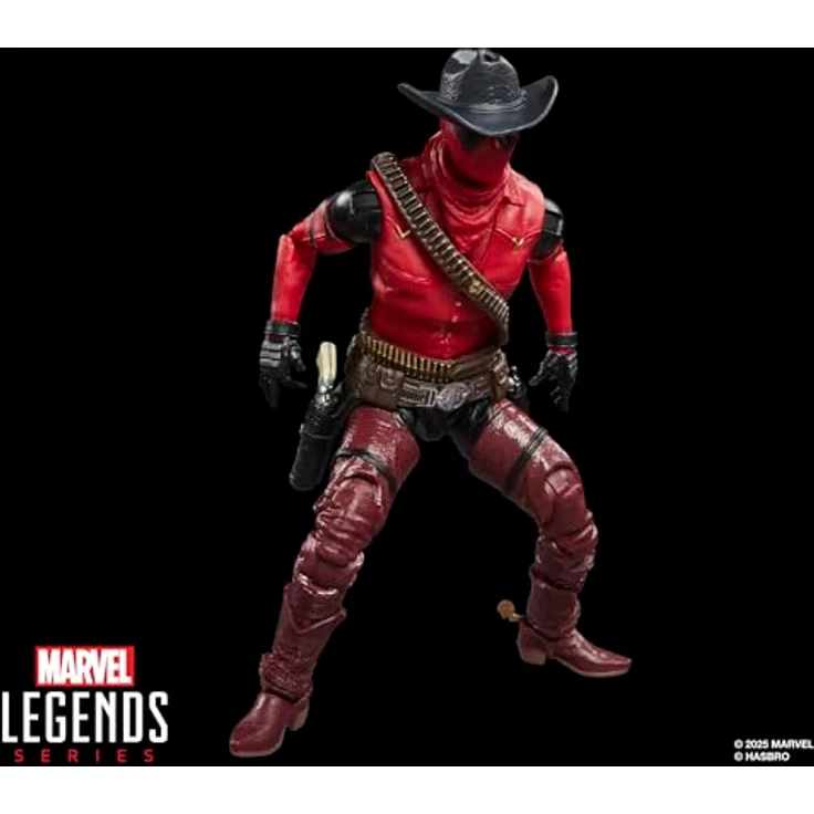 Marvel Legends Series Cowboypool, Action-Figur 15 cm mit 7 Accessoires und über 20 Bewegungspunkten, inspiriert von Deadpool & Wolverine – Bild 3