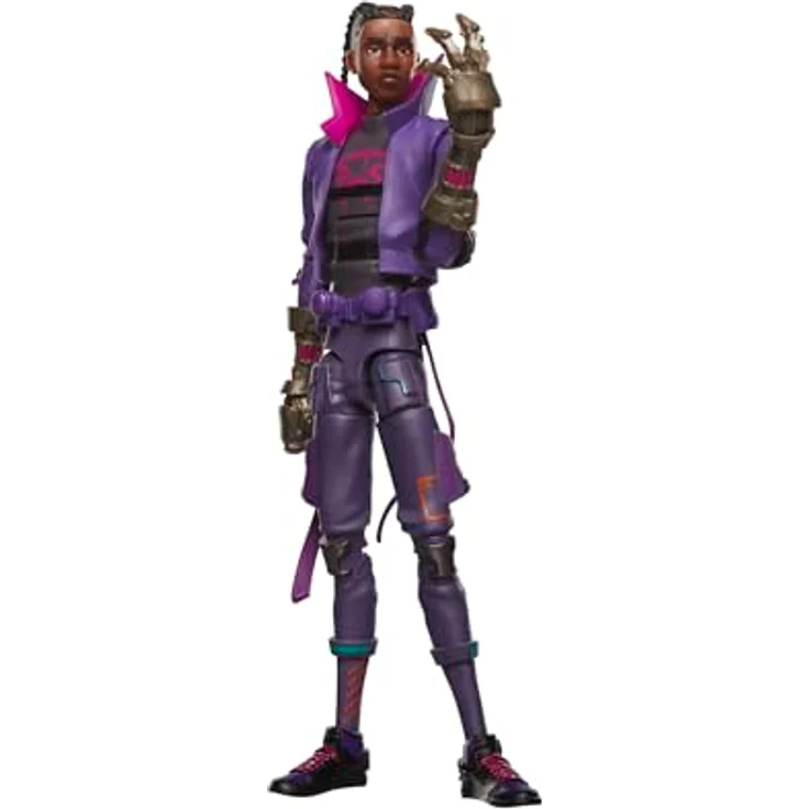 Hasbro Spider-Man: Across the Spider-Verse Marvel Legends Actionfigur Miles G. Morales, 15 cm, sammelwürdig mit beweglichen Gelenken – Bild 5