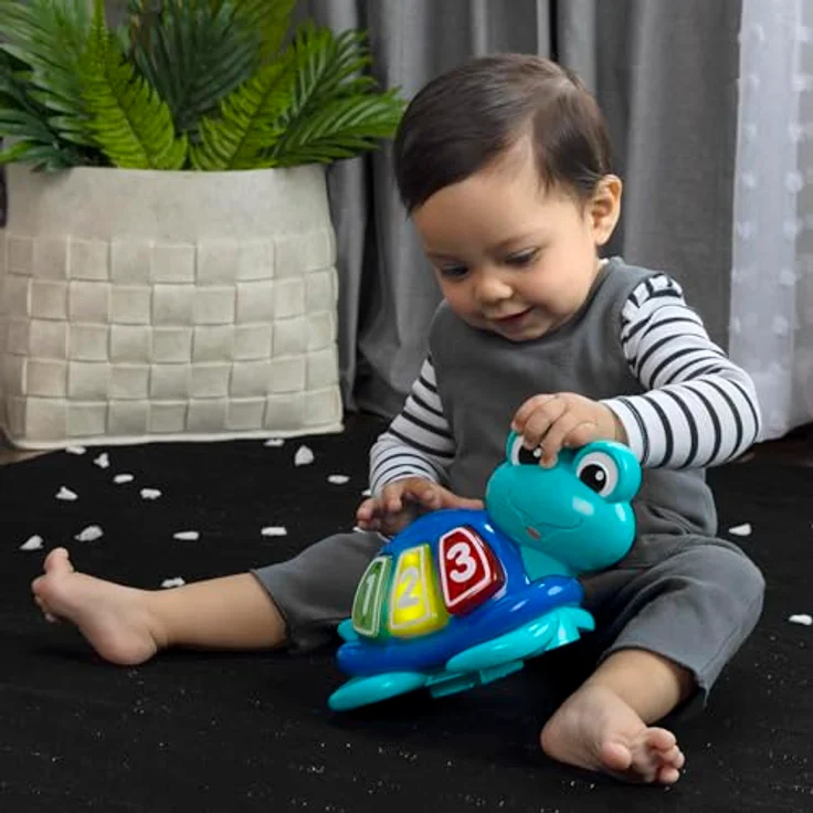 Baby Einstein Curiosity Cove™ 2-in-1 Aktivitätshüpfer mit abnehmbarer Schildkröte Neptun, 3 Lernmodi, höhenverstellbar, 360° drehbarer Sitz, geeignet für 6-12 Monate – Bild 10