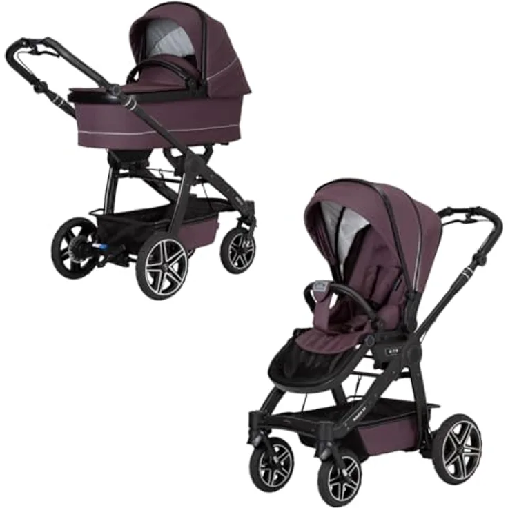 Hartan Rock It GTR Outdoor 2in1 Kinderwagen Sportwagen inkl. Falttasche amethyst | 1201182802