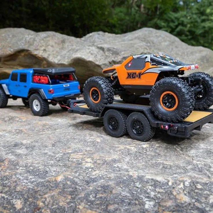 Axial Anhänger Flachbett 2-Achs 1:24 (RTR Ready-to-Run) – Bild 3