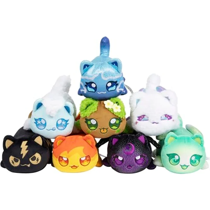 Bonkers Aphmau 6 Zoll MeeMeow Plüschtier Serie 8 ELEMENTAL - Mysteriöse Katzen-Überraschung mit superweichem Körper, nach dem Zufallsprinzip – Bild 11