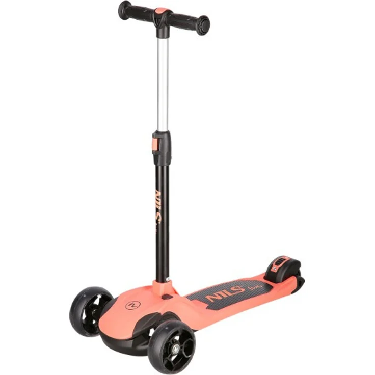 NILS Fun HLB122 Led Pink Kinderroller mit leuchtenden LED-Rädern