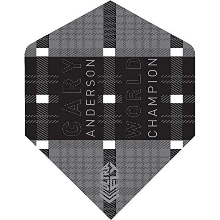 Unicorn Ultrafly Flights-Gary Anderson, schwarz/grau/weiß, Plus