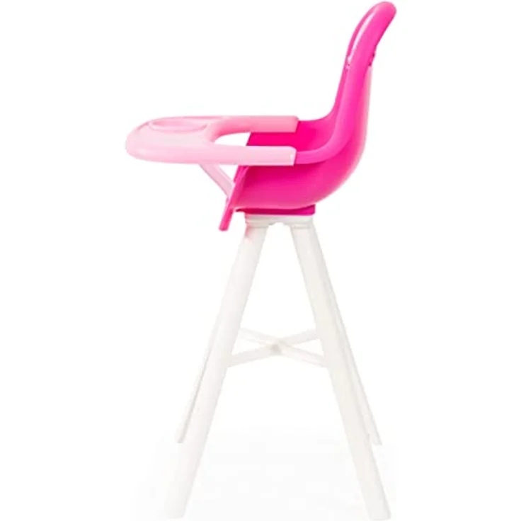Bayer Design 63300AD Puppenhochstuhl mit integriertem Esstablett, rosa, Einhorn – Bild 4