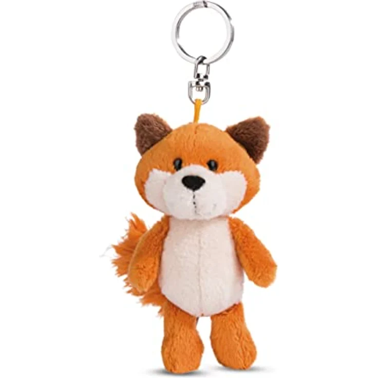 NICI 49140 Schlüsselanhänger Fuchs Fridalie 10cm orange - Nachhaltiger Begleiter Kuscheltieranhänger mit Schlüsselring – Bild 1