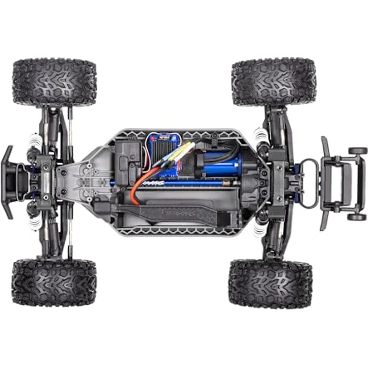 TRAXXAS RUSTLER 4 x 4 VXL BRUSHLESS HD ROT Modellfahrzeug ohne Akkus/Ladegerät – Bild 3