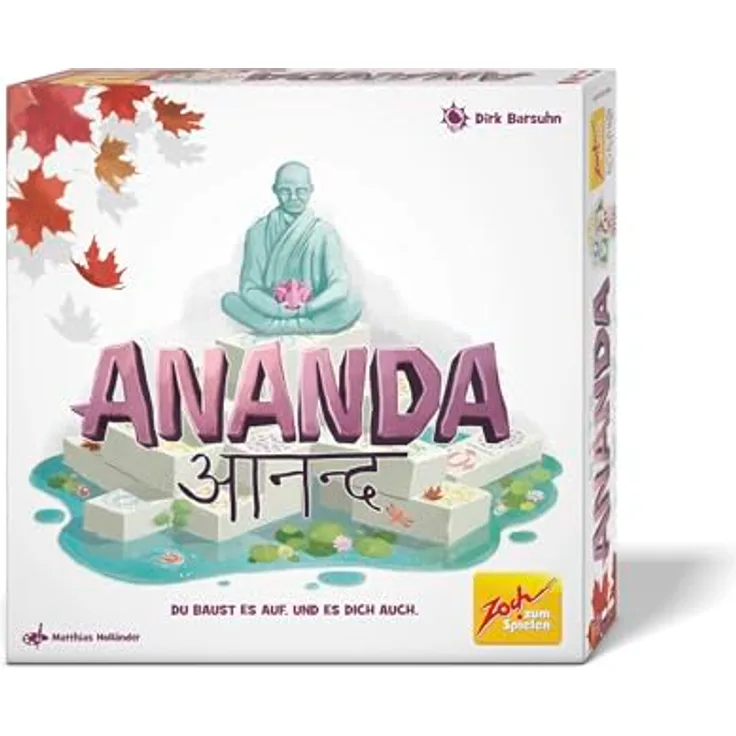 Zoch Ananda - mystisches Tempel-Gesellschaftsspiel für 2-4 Spieler, ca. 45 Min. Spiel-Dauer