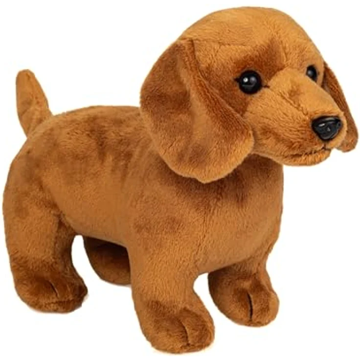 Teddy-Hermann Dackel stehend, 21 cm, 3-fach sortiert, Kuscheltier – Bild 6