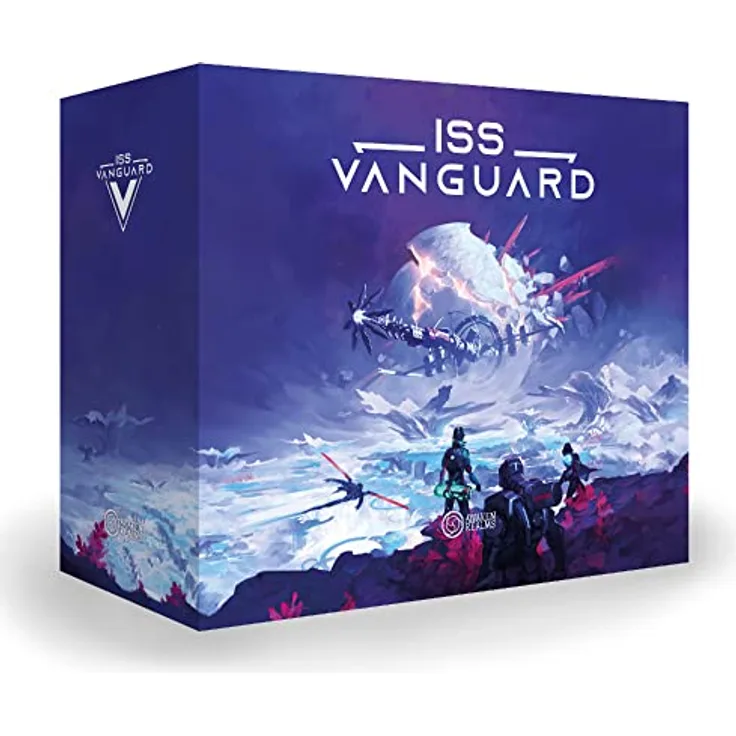 Awaken Realms ISS Vanguard, kooperatives Brettspiel für 1 bis 4 Spieler mit umfassendem Logbuch-System und über 100 einzigartigen Crewmitgliedern