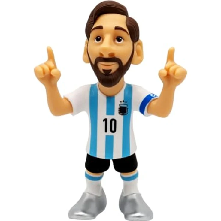 Minix Lionel Messi Argentina Figur, 12 cm Sammelfigur im Argentinien-Look – Bild 1