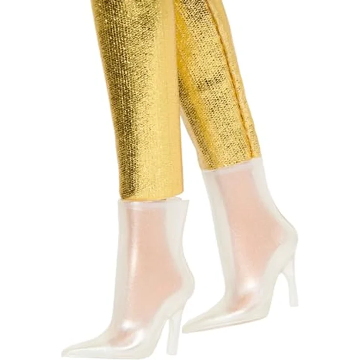 Barbie Anziehpuppe Fashionistas 65-jähriges Jubiläum welliges blondes Haar – Bild 4