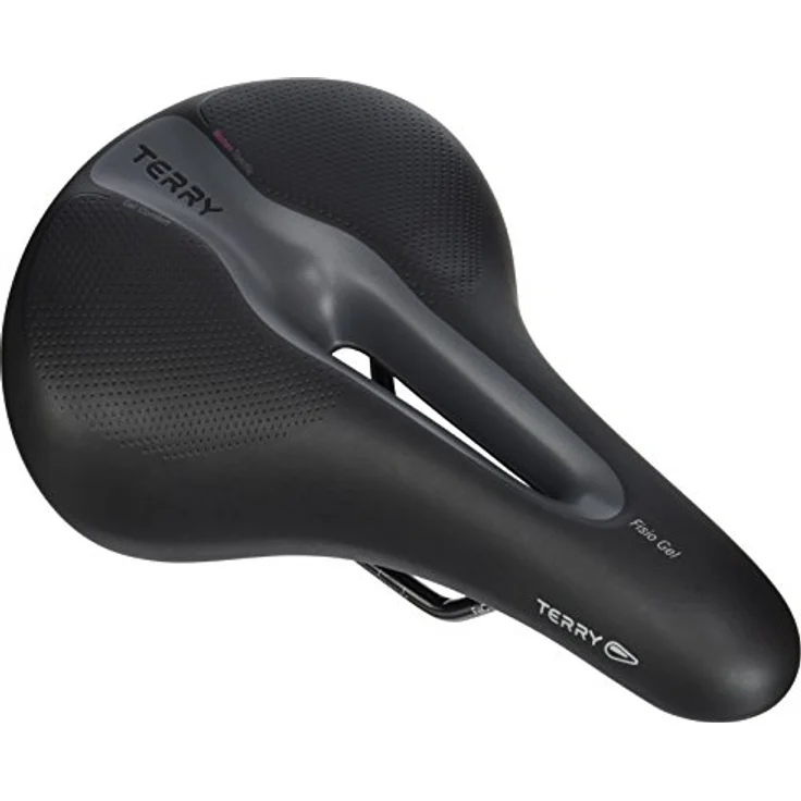 Terry Fisio Trekkingrad Velosattel, WeatherMax DuraSilk Oberfläche, 3-Zonen-Komfort, schwarz – Bild 1