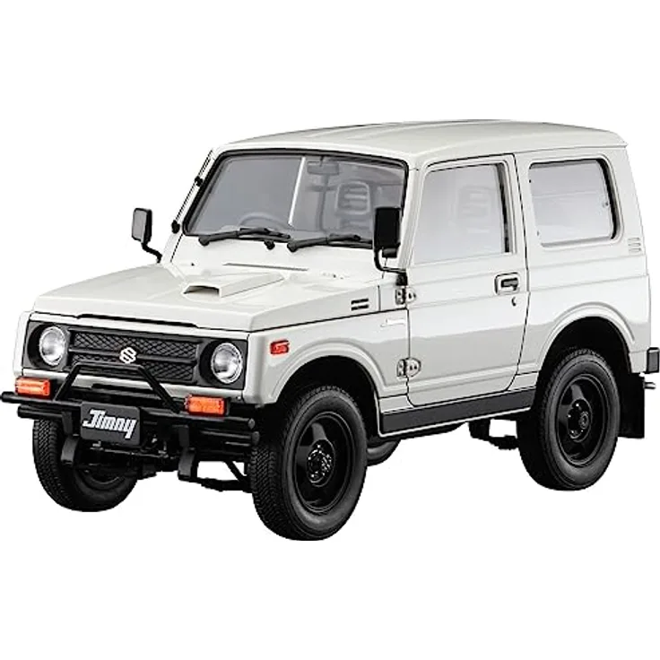 Hasegawa - 1/24 Suzuki Jimny mit Ramschutz - Plastikmodellbausatz