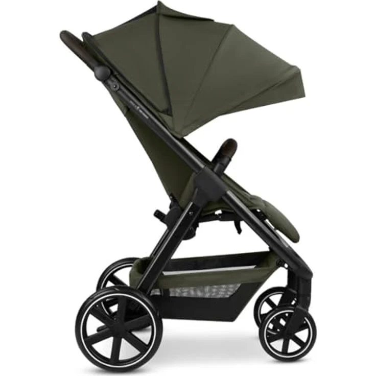 ABC Design Buggy & Sportwagen Avus 2 - Einhand-Faltung, höhenverstellbarer Schieber - Pure - Avocado - Gratis Mobilitätsgarantie – Bild 3