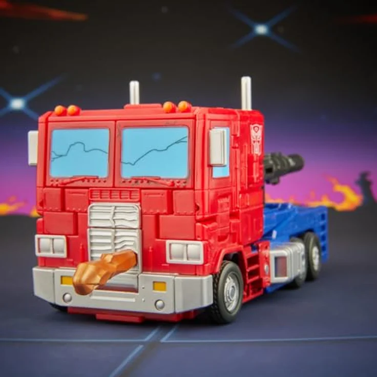 Hasbro The Transformers: The Movie Studio Series Leader Class Actionfigur MTMTE Collection, Optimus Prime, 18 cm, mit Leadership Matrix und Blaster, 40 Schritte Verwandlung – Bild 11
