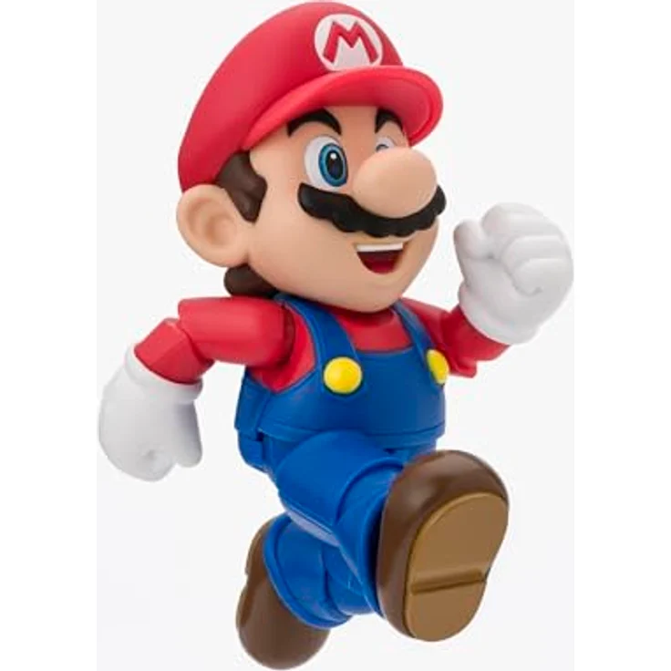 Bandai Tamashii Nations Super Mario S.H. Figuarts, Actionfigur 10 cm, beweglich, in Fensterbox – Bild 3