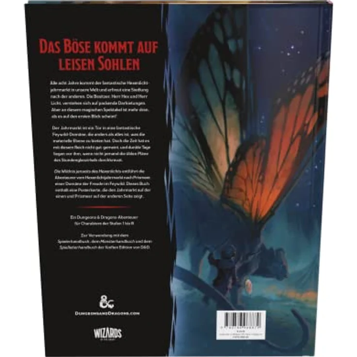 Wizards of the Coast Dungeons & Dragons - Die Wildnis jenseits des Hexenlichts, Abenteuerbuch mit großer ausklappbarer Karte und neuen Charaktergeschichten, Deutsch – Bild 6