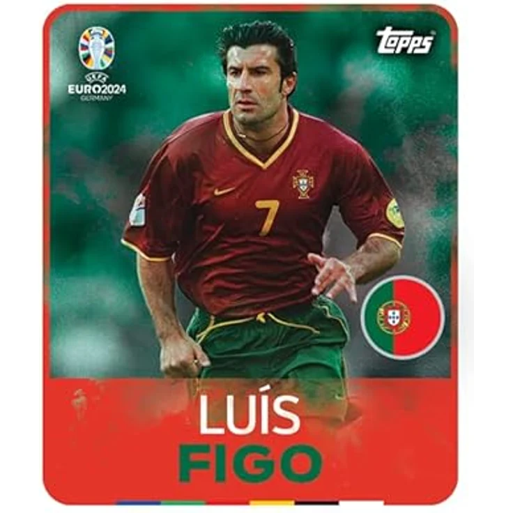 Topps Official EURO 2024 Sticker Collection, Komplettbox mit 100 Päckchen (600 Sticker), farbenfrohes Design und doppelte Sticker Display Box – Bild 8