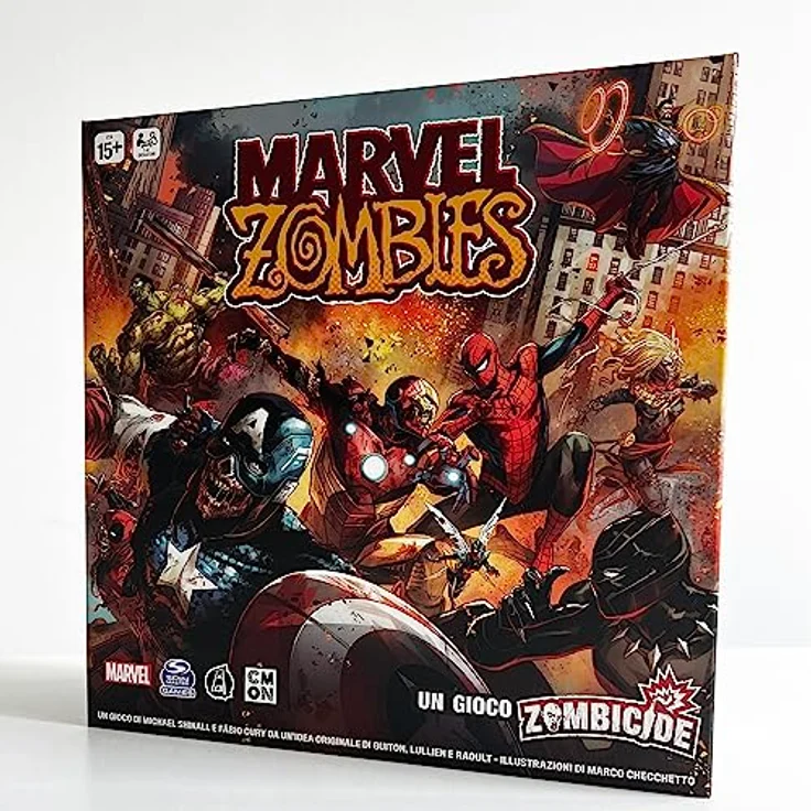 Asmodee Marvel Zombies - Brettspiel Zombicide für 1-6 Spieler, italienische Ausgabe, ab 14 Jahren – Bild 2