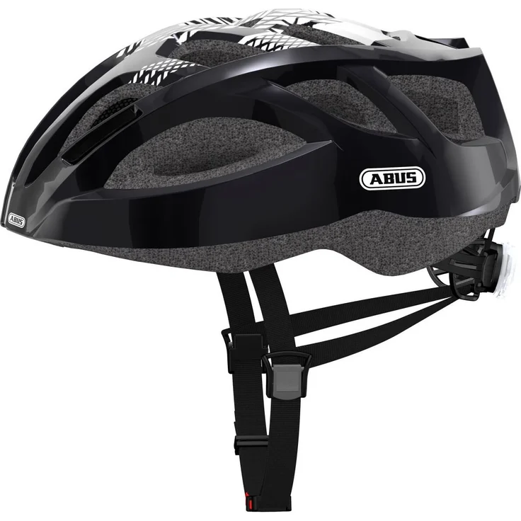 ABUS Fahrradhelm Sport L schwarz, Kopfumfang: 58 - 61 cm, Ventilation mit 11 Lufteinlässen/ 5 Luftauslässen