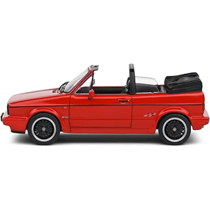 Solido 1:43 Volkswagen Golf MKI 1992, Die-Cast Modellfahrzeug in rot mit Fensterkarton und Kunststoffsockel, ideal als Geschenk – Bild 3
