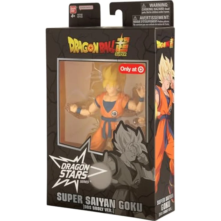 Bandai Dragon Stars, Exklusive Articulated Figur Super Saiyan Goku (DBS Broly Ver.), 17 cm, orange – Bild 4
