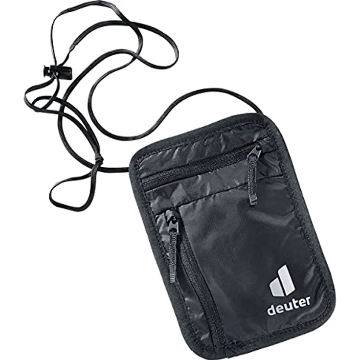 deuter Brustbeutel Security Wallet I, 18 cm (black) - Kinder-Brustbeutel mit flacher Form und verstellbarem Hüftgurt – Bild 2