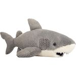 Hermann Teddy Teddy Hermann Herzekind 93959 Hai Henri 45 cm, Kuscheltier, Plüschtier - Weiches Premium-Plüsch, Geprüfte Sicherheit, Kindgerechtes Design