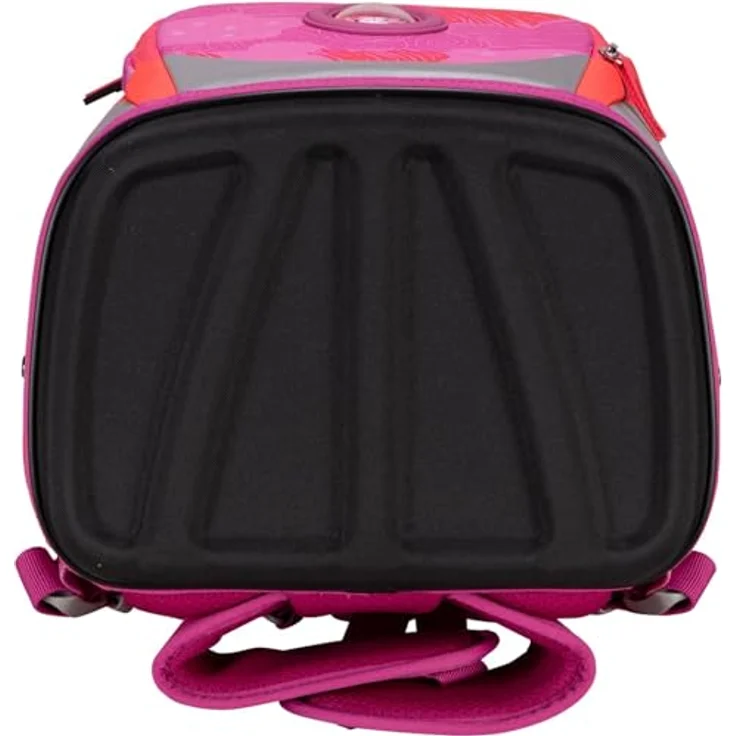DerDieDas ErgoFlex Tiny Schulranzenset 5-teilig Roses - Ergonomisch geformt, atmungsaktive Gurte, inkl. Mäppchen und Sportbeutel – Bild 5