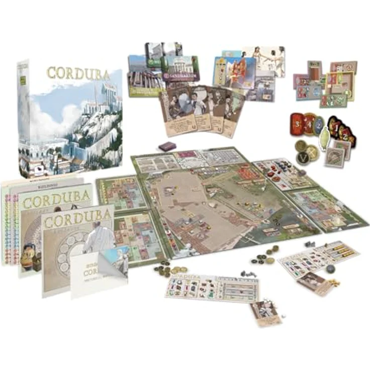 Skellig Games Corduba, Expertenspiel für 1-4 Spieler, Worker-Placement, 90-180 Minuten Spieldauer, Deutsch – Bild 4